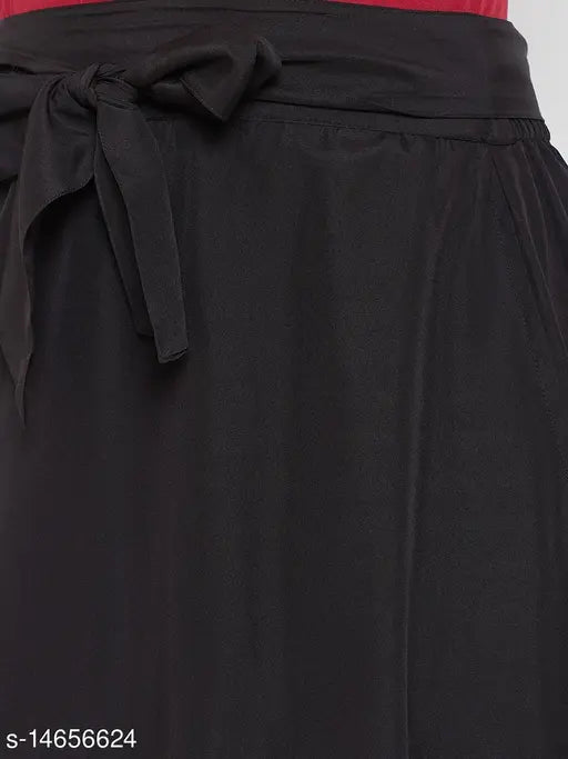 Polyester polka dot flared skirt, striped pattern, MJ LIFE STYLE brand, multiple sizes available from 26-36in waist