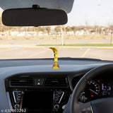 Golden God Knife: Indian religious idol for car dashboard, pooja room, office, home decor, or return gifts