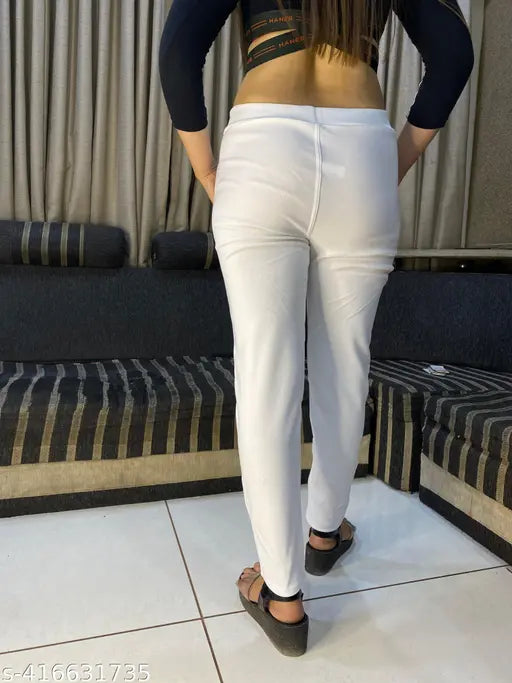 Comfy lycra women's pant, XL-5XL, perfect for parties, events, and sports, made in India