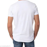 Premium quality 100% cotton Men's R-neck t-shirt by Marfi India, printed pattern, short sleeves, L (40 in chest, 28 in length) or XL (42 in chest, 29 in length)