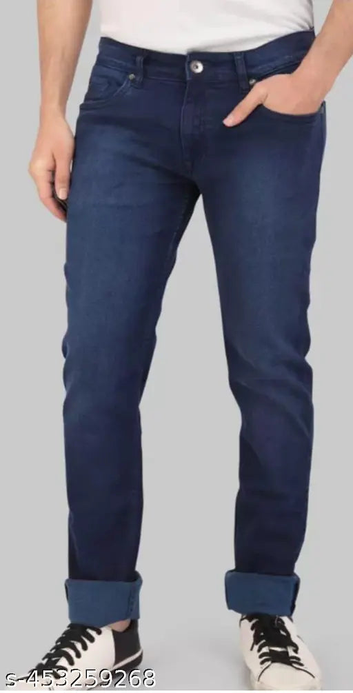 Men's blue premium quality denim jeans from Fang Jeans, size 32 (33 waist, 40 length, 38 hip) with affordable pricing