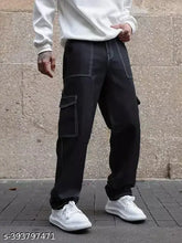 Denim men's jeans, solid-colored, size 26, 30, or 32 from India