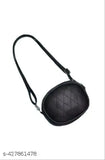 Black PU leather travel egg case, free size, made in India