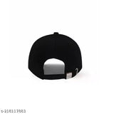 Stylish cotton baseball cap, solid color for men and women in onesize - trending sportswear accessory from India