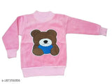 New born cotton blend sweatshirt in winter prints, ideal for 0-2 years