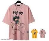 Elegant printed polyester half-sleeve T-shirts for men (M, L, XL), top selling Indian designs