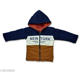Cotton quilted boys reversible jacket, long sleeves, size 6-12 months, made in India