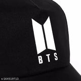 BTS cotton cap, printed pattern, Indian-made accessory (pack of 1)