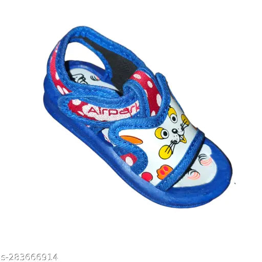 Canvas and PVC cartoon character kids' flip flops (6-4 years), India origin