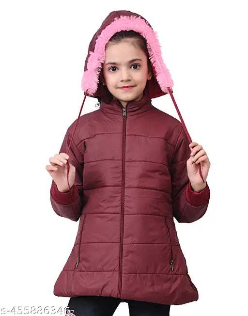 Nylon solid-colored kids jacket, trending for 3-4 and 7-8 years old, India origin