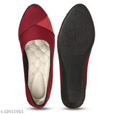 Synthetic cherry bellies women's shoes - comfortable, stylish footwear for on-the-go fashion