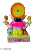 Marble Ganesh idol, exquisite Diwali decoration, 7-inch high sculpture