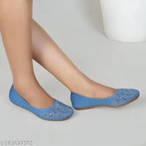 Synthetic bellies for women and girls - FROH FEET stylish heels, comfortable resin sole, skin-friendly material