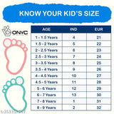 Neon green unisex EVA sole Tooti Frooti sandals for kids - playful, slip-resistant footwear for endless adventures