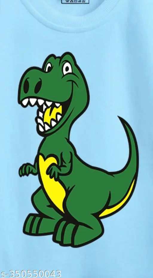 Cotton blend round neck sweat shirt, printed with Russian Swag Kids Fashion Dina design for 3-4 years