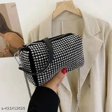 Quilted PU Fantastiqo Premium women's sling bag, free size, India