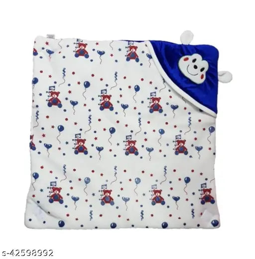 Super soft velvet baby blanket pack (66cm x 66cm), abstract print, for newborn babies (0-6 months), by BRANDONN, perfect for AC rooms