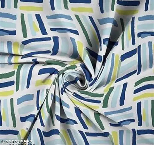 Cotton geometric fitted double bedsheet set with 2 pillow covers, ideal for summer, made in India