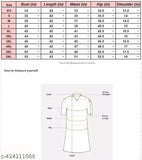 Stylish modern georgette dress with long sleeves, printed pattern, size S-XXXXL. Women's fashion on clothing rack