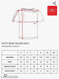 Solid round neck t-shirts pack of 5 (S-XXL), polyester, men's casual wear for daily use or exercise, India origin