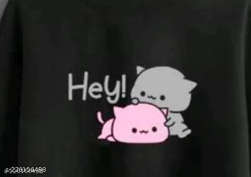 Printed cotton blend full sleeve crop top, long sleeves, fancy design for women's S-XL sizes (S: 32in bust, M: 34in bust, L: 36in bust, XL: 38in bust)