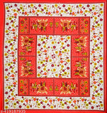 Cotton Jaipuri flat sheets, superfine, ideal for summer adult use. One pillow cover included, made in India