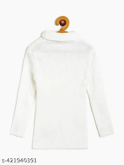 Multicolor wool high neck sweaters for kids (3 pack), soft and skin-friendly for delicate baby skin