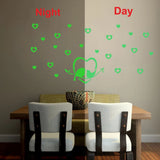 Green vinyl peel-and-stick radium wall decal (82x41cm), promoting a relaxing and calming environment