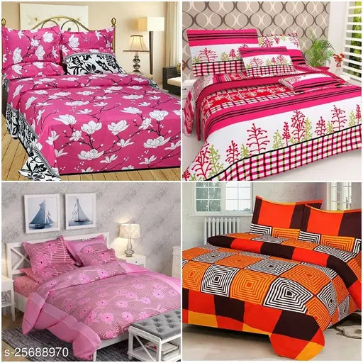 Combo Attractive Bedsheet