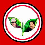 Printed ADMK party symbol hard mobile case, lightweight, fits all phones, protects against scratches and damage