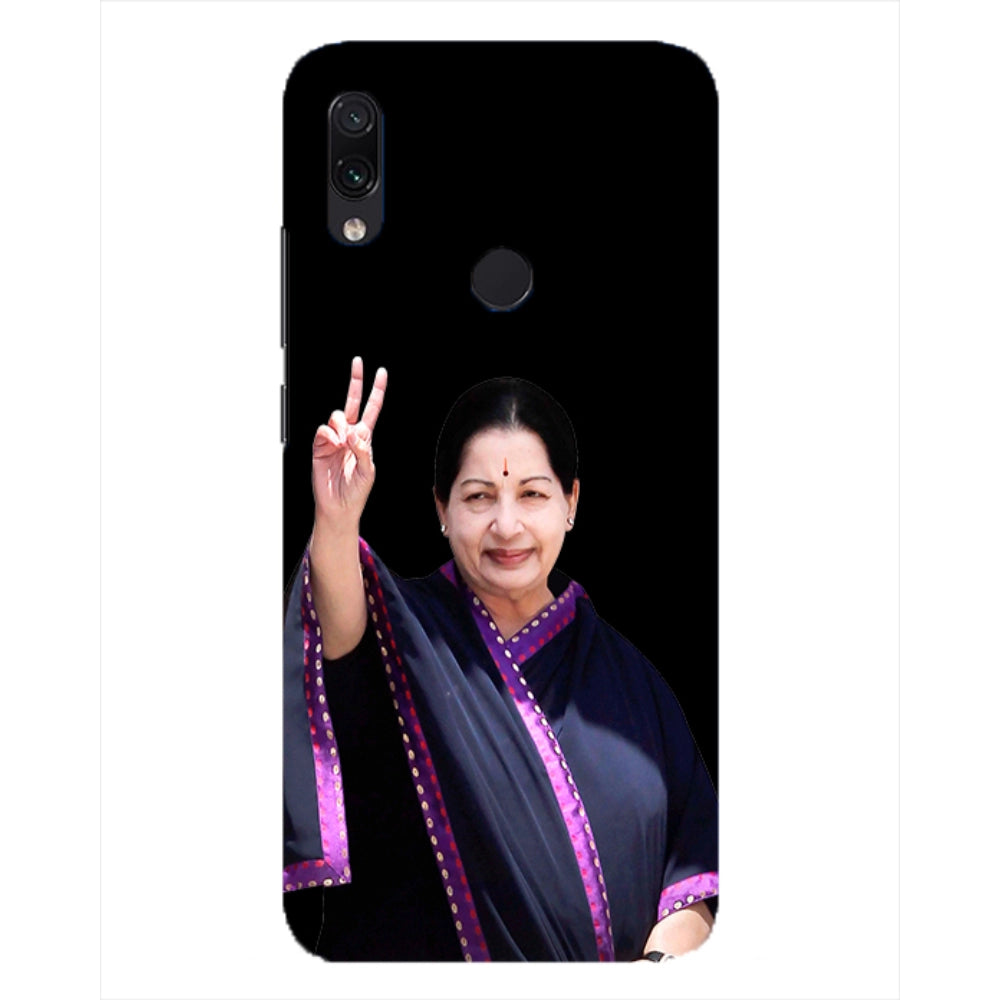 Printed Jayalalithaa hard case, premium protection for all phones, lightweight and stylish design