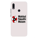 Printed Makkal Nidhi Maiyam hard mobile case cover - 100% new, lightweight, fits all phones, protects from scratches and bumps with accessible buttons and camera holes