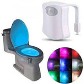 Assorted color LED motion-activated Glow Bowl, modern night lighting toilet seat for easy access in dark bathrooms