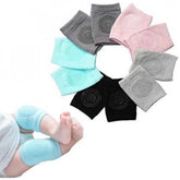 Assorted baby knee pads for crawling and walking, protects baby's knees and elbows from contusions