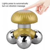 Assorted mushroom USB hand massager, compact & ergonomic for optimal massage relief
