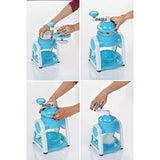 Assorted plastic ICE Gola Maker Slush Maker with accessories - space-saving, dishwasher-safe kitchen appliance