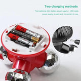 Assorted mushroom USB electric hand massager, compact, ergonomic, portable device for soothing hand massage