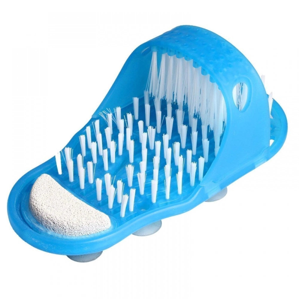 Assorted Easy Feet Shower Foot Massager Scrubber & Cleaner Slipper - Cleans & massages feet from heel to toe, perfect for family use