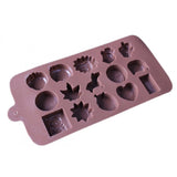 Assorted silicone dessert mold for chocolate, pudding, jelly, and cake making, multi-purpose and dishwasher safe