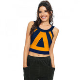 Yellow 95% Polyester 5% Spandex Western wear top for women, solid fabric design on display