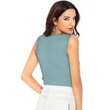 Women's 95% polyester, 5% spandex western wear top (Pista), solid fabric for fashionable outfits