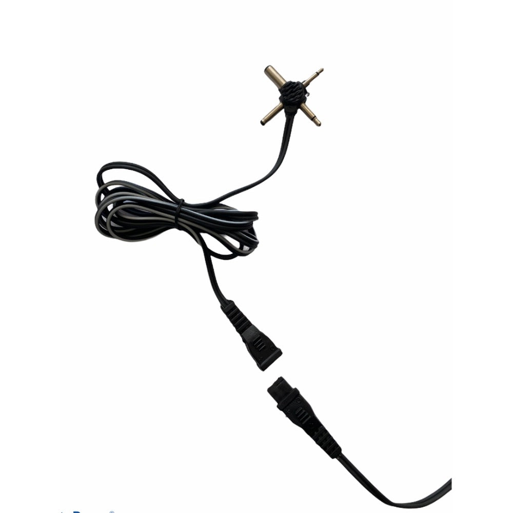 Black 4.5V 500mA Power Adapter for Set Top Box, CCTV System, Router, and other electronics with 4-pin output