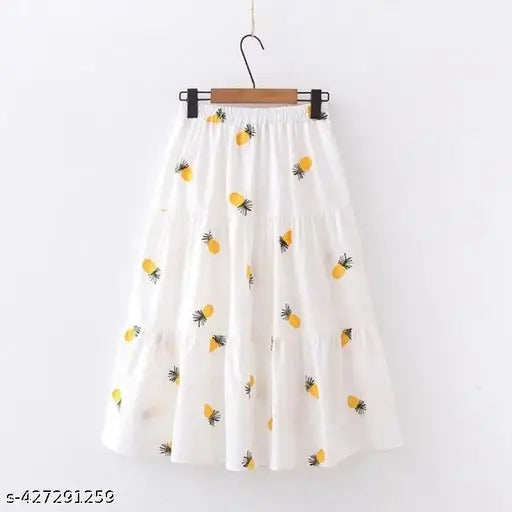 Women's striped foli print polycotton western wear, crepe fabric, size 28-38