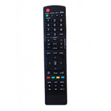 Multi-colored LCD/LED remote URC 78 compatible with LG TVs, ergonomic design, zinc carbon battery, maximum range 30 feet