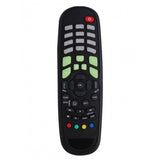 Multi color IR remote (STB 03), compatible with GTPL Set Top Box Remote Control. Facilitates long-distance control from sofa, divan or bed. Ergonomic design, lightweight for easy grip. Zinc carbon battery. Maximum range: 30 feet