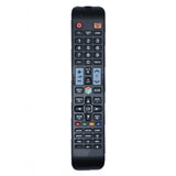 Multi-colored LCD/LED Universal Remote URC 117 for Samsung TVs, ergonomic design, infrared connector, long range