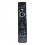 Multi-colored LCD/LED universal remote URC126, compatible with Philips TVs, infrared connection, zinc carbon battery, long-range operation