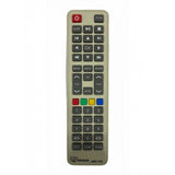 Multi-color LCD/LED remote URC 133 for SANSUI TV, ergonomic design with IR connector and long range of up to 30 feet