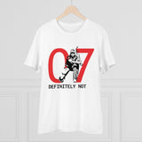 White PC cotton cricket design printed men's t-shirt, half sleeve, round neck, 180GSM thread count