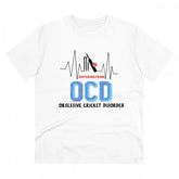 White PC Cotton Men's Cricket Design Half Sleeve T-Shirt (180GSM) - casual wear